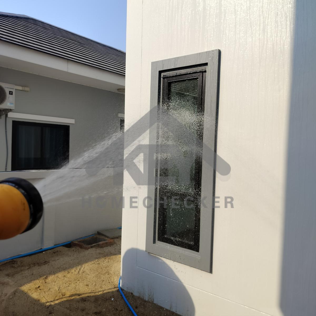 งานเทสน้ำ ประตูหน้าต่าง