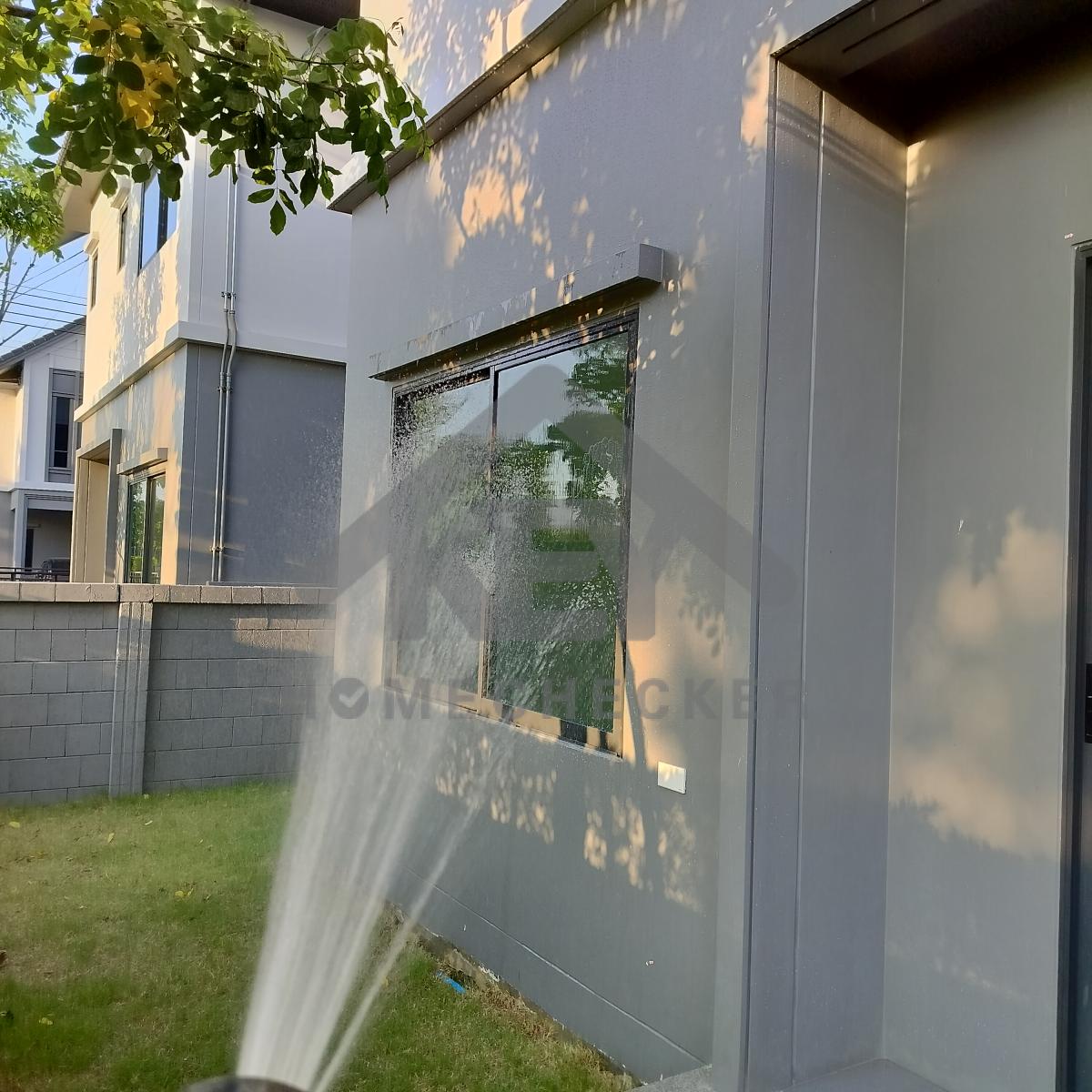 งานเทสน้ำ ประตูหน้าต่าง