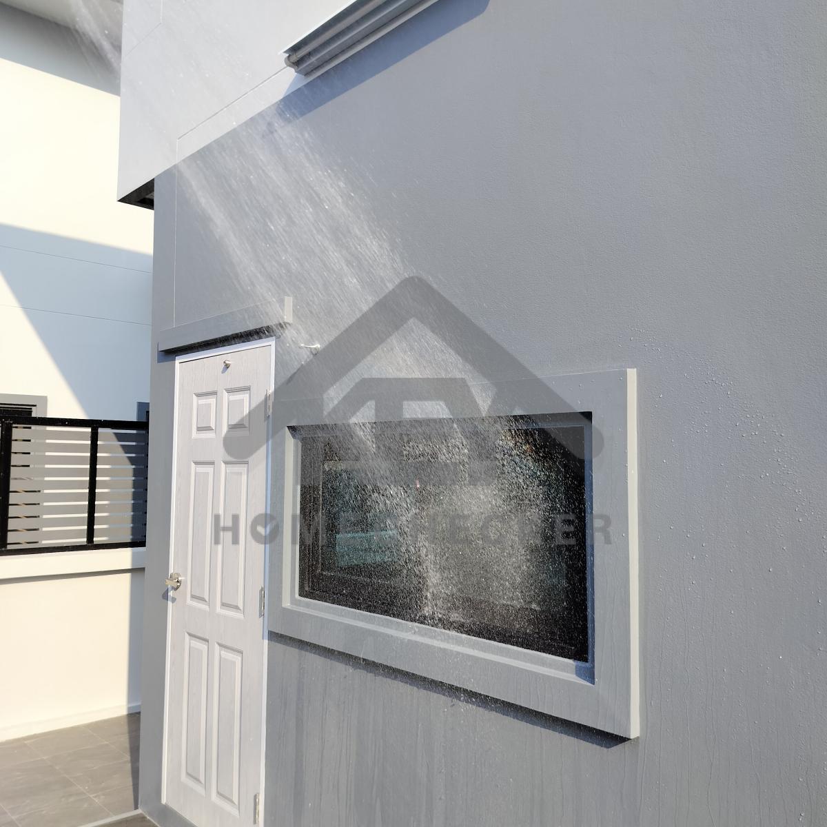 งานเทสน้ำ ประตูหน้าต่าง