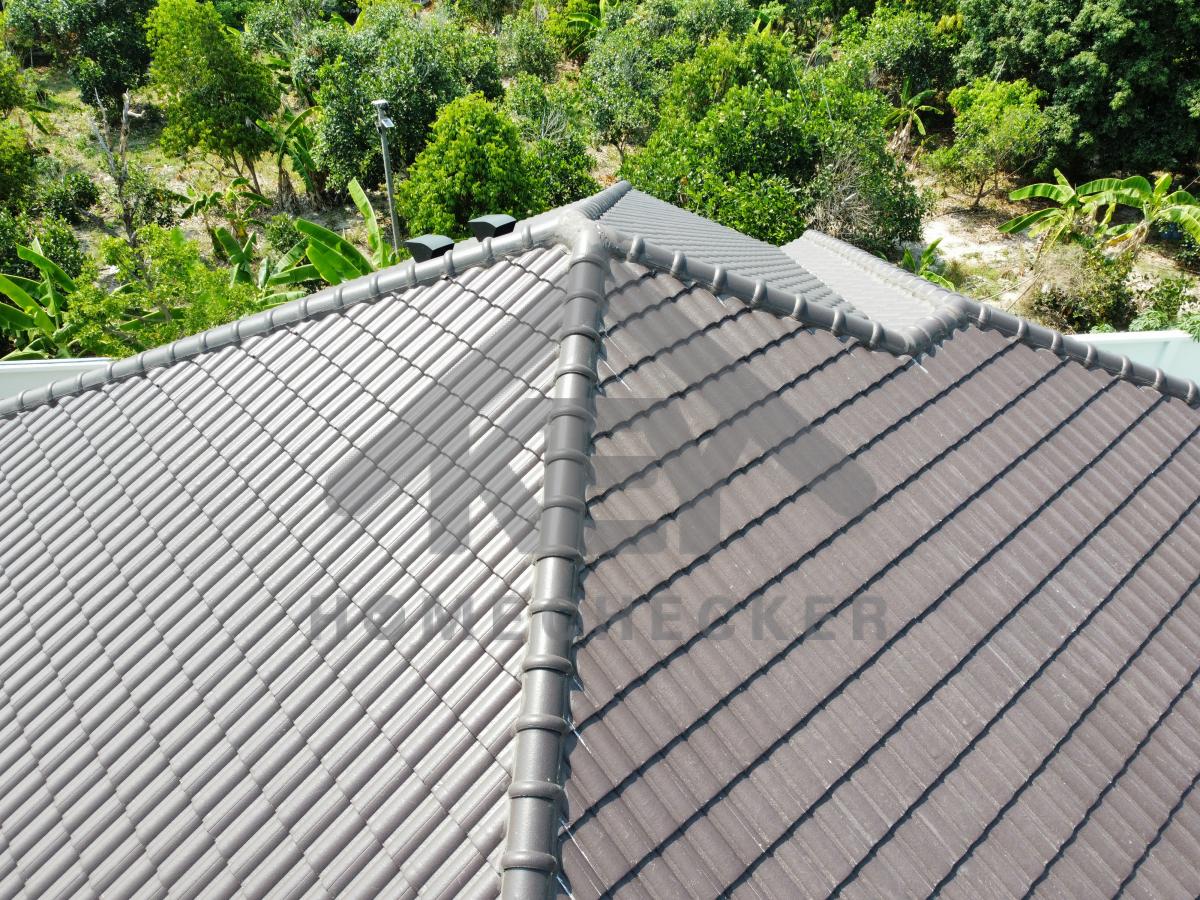 งานตรวจสอบหลังคา