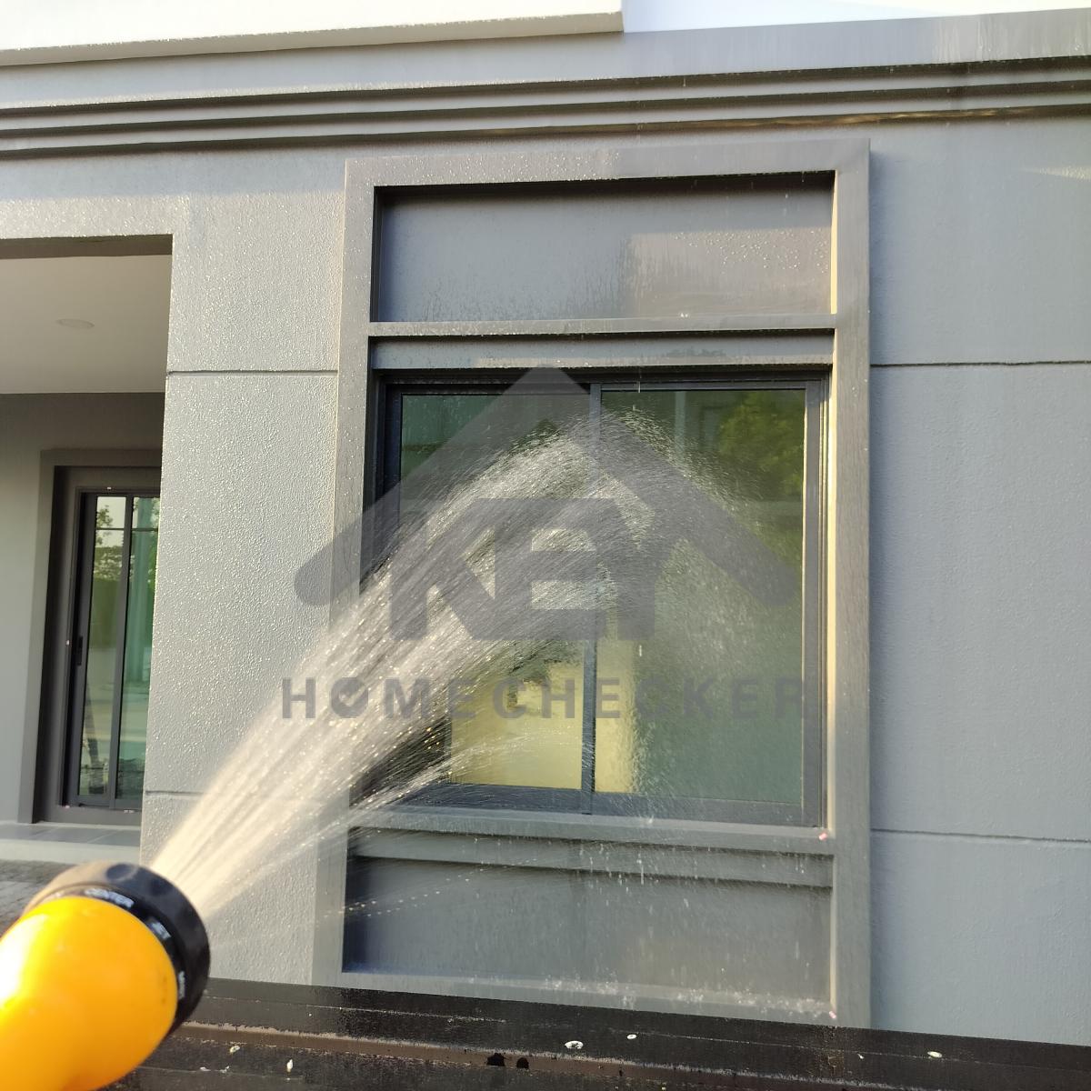 งานเทสน้ำ ประตูหน้าต่าง