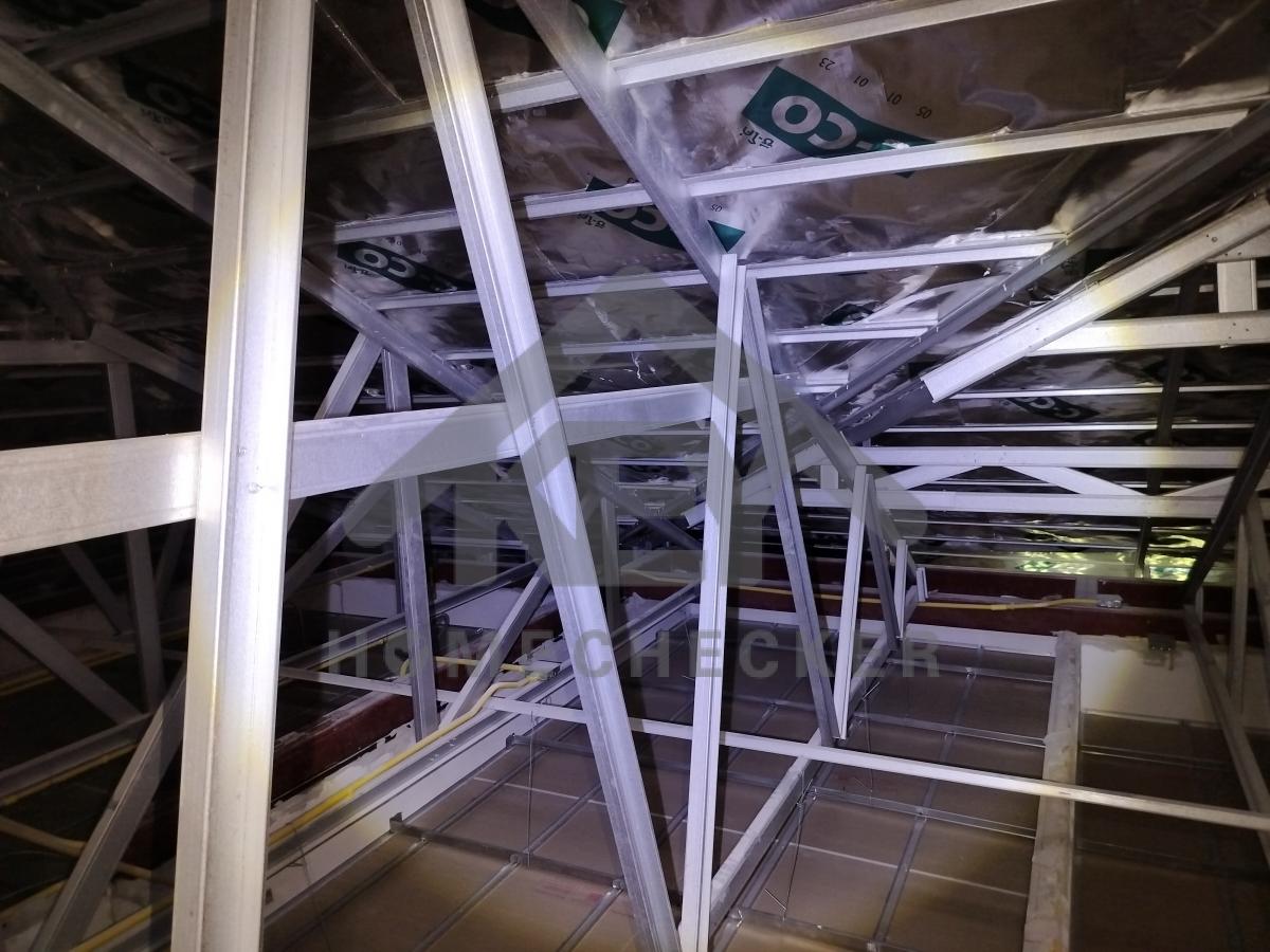 งานตรวจสอบหลังคา