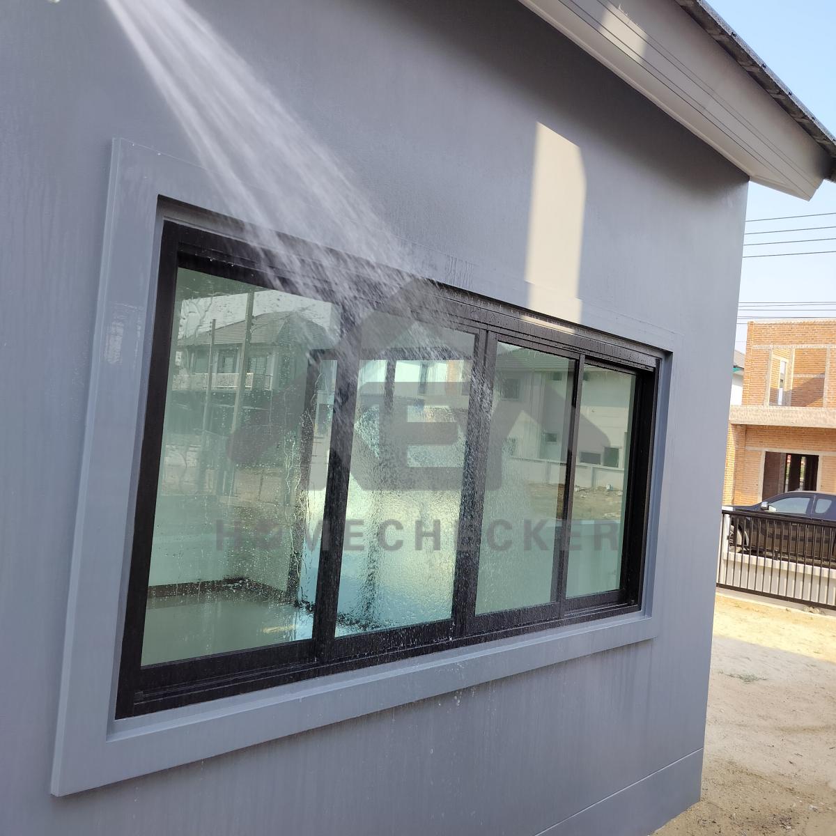 งานเทสน้ำ ประตูหน้าต่าง