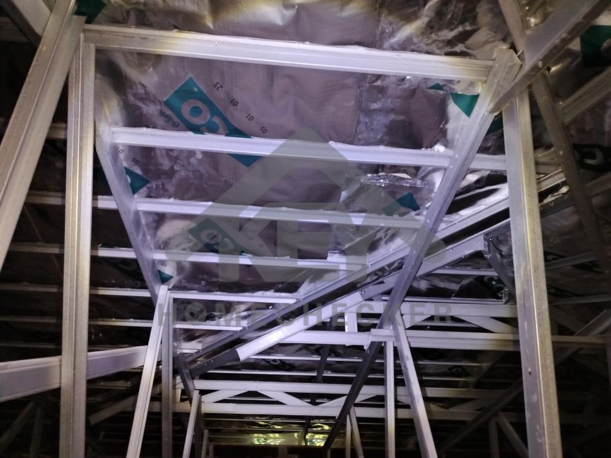 งานตรวจสอบหลังคา