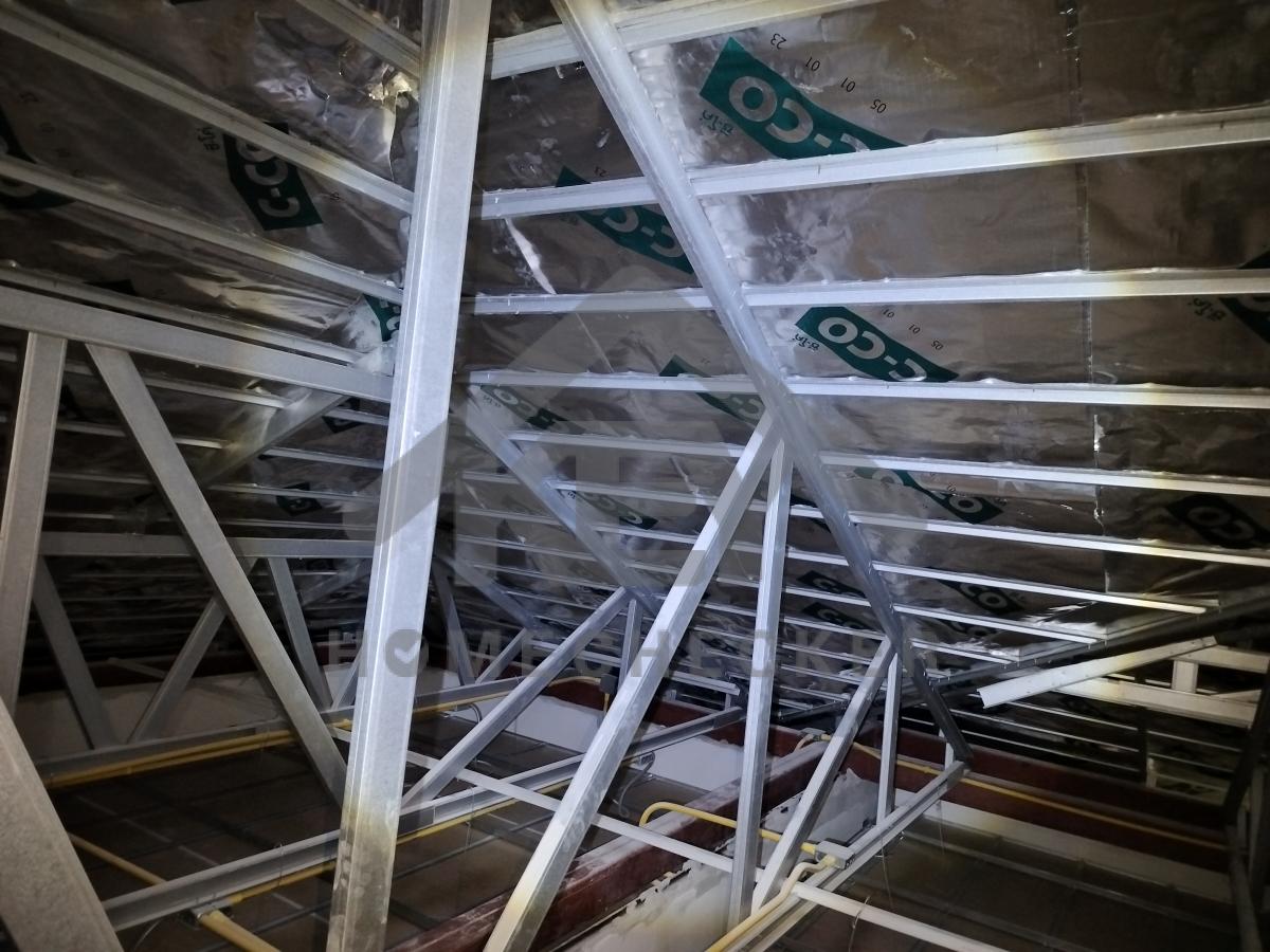 งานตรวจสอบหลังคา