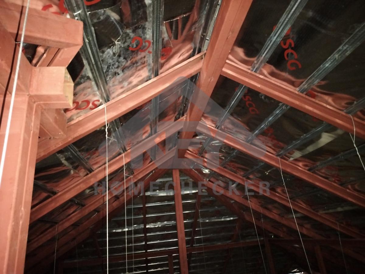 งานตรวจสอบหลังคา