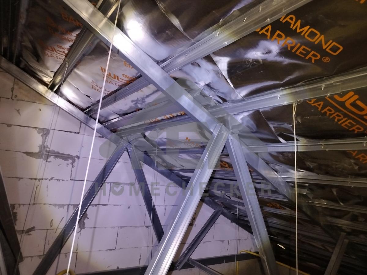 งานตรวจสอบหลังคา