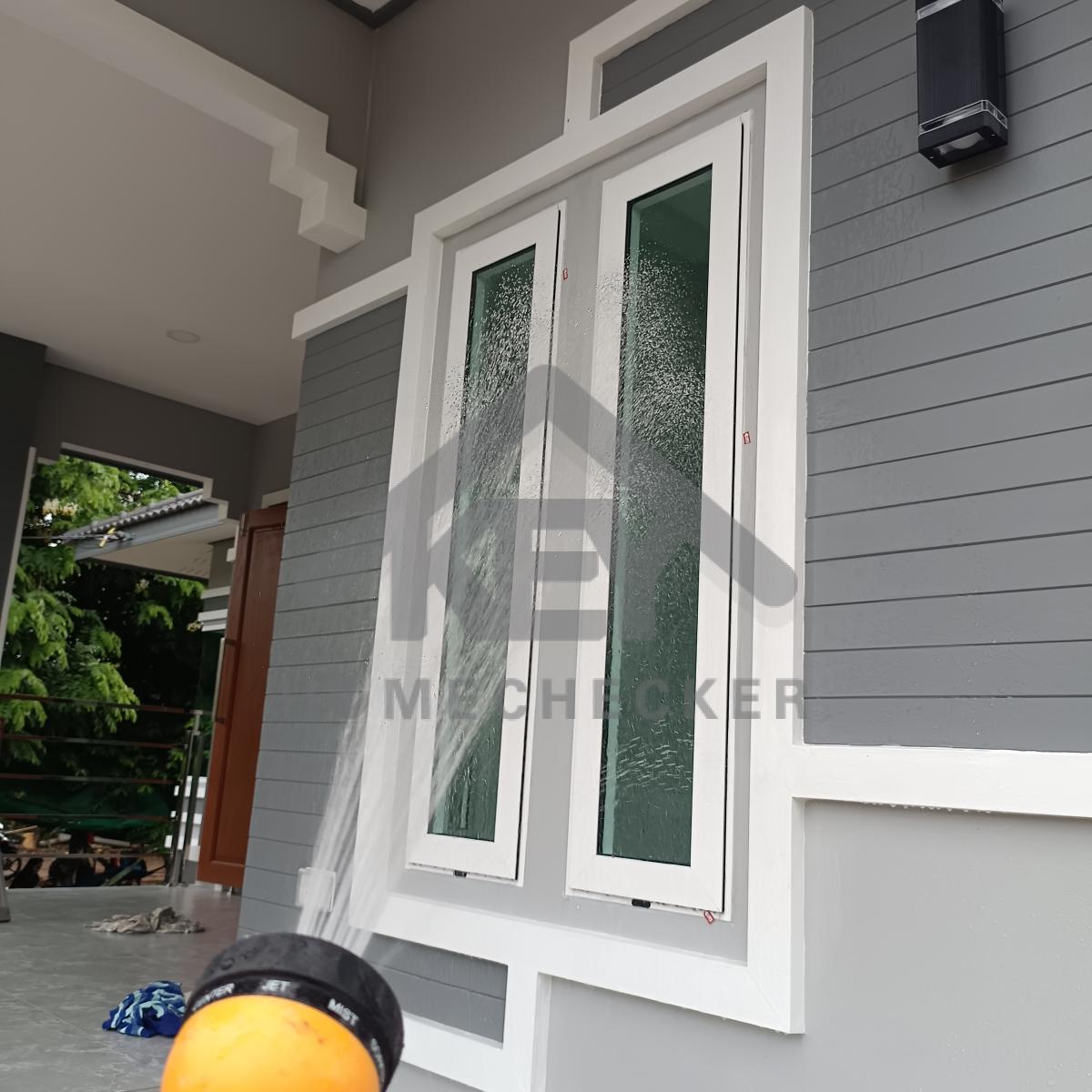 งานเทสน้ำ ประตูหน้าต่าง