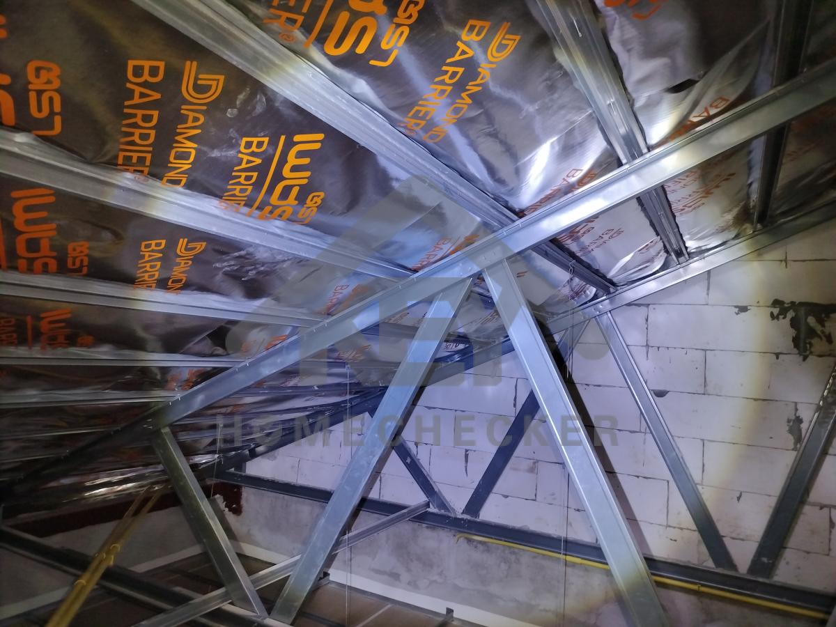 งานตรวจสอบหลังคา