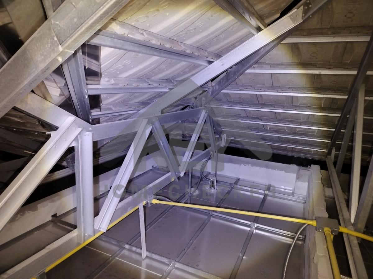 งานตรวจสอบหลังคา