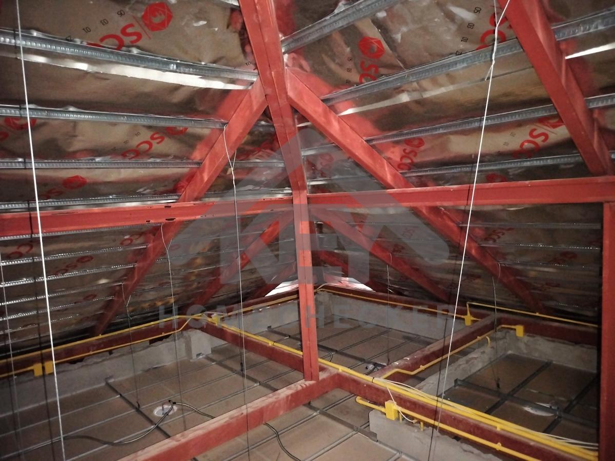 งานตรวจสอบหลังคา