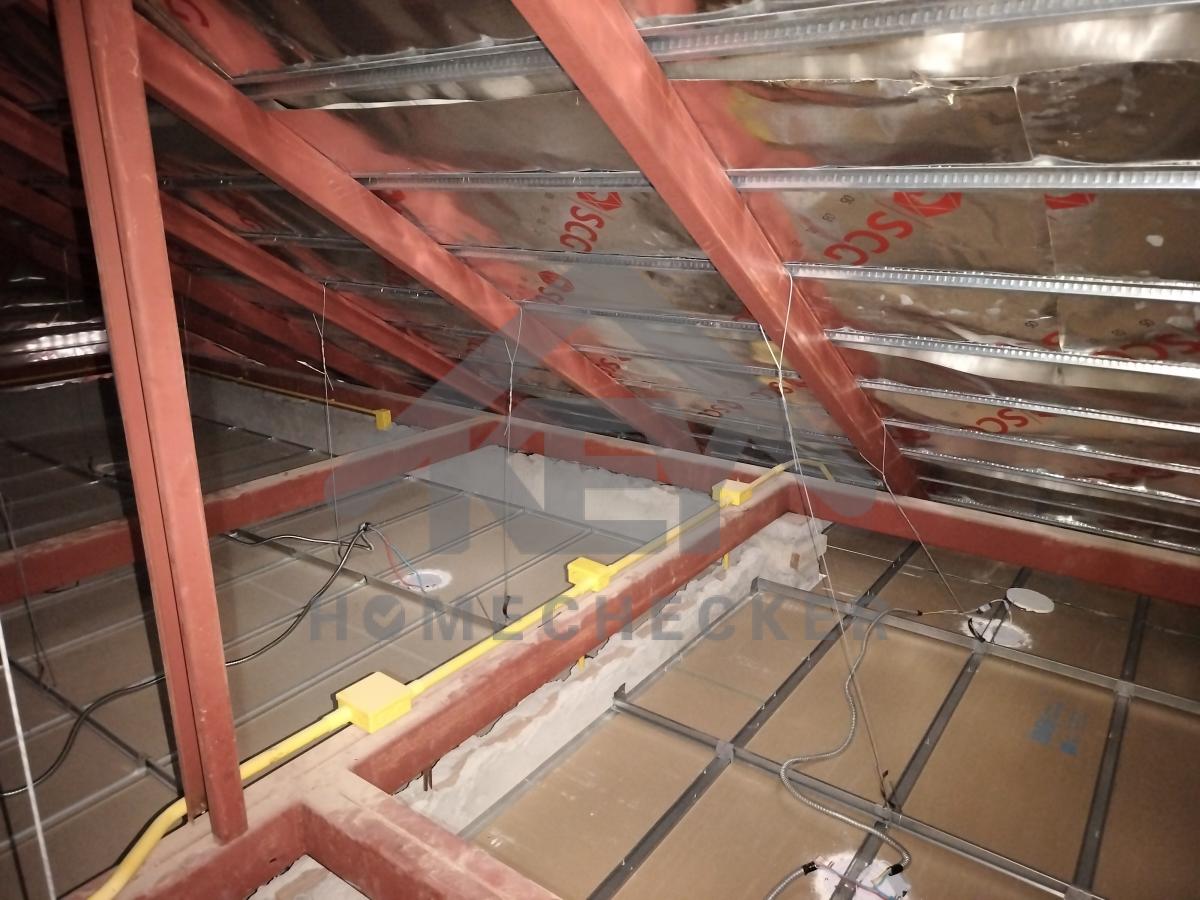 งานตรวจสอบหลังคา