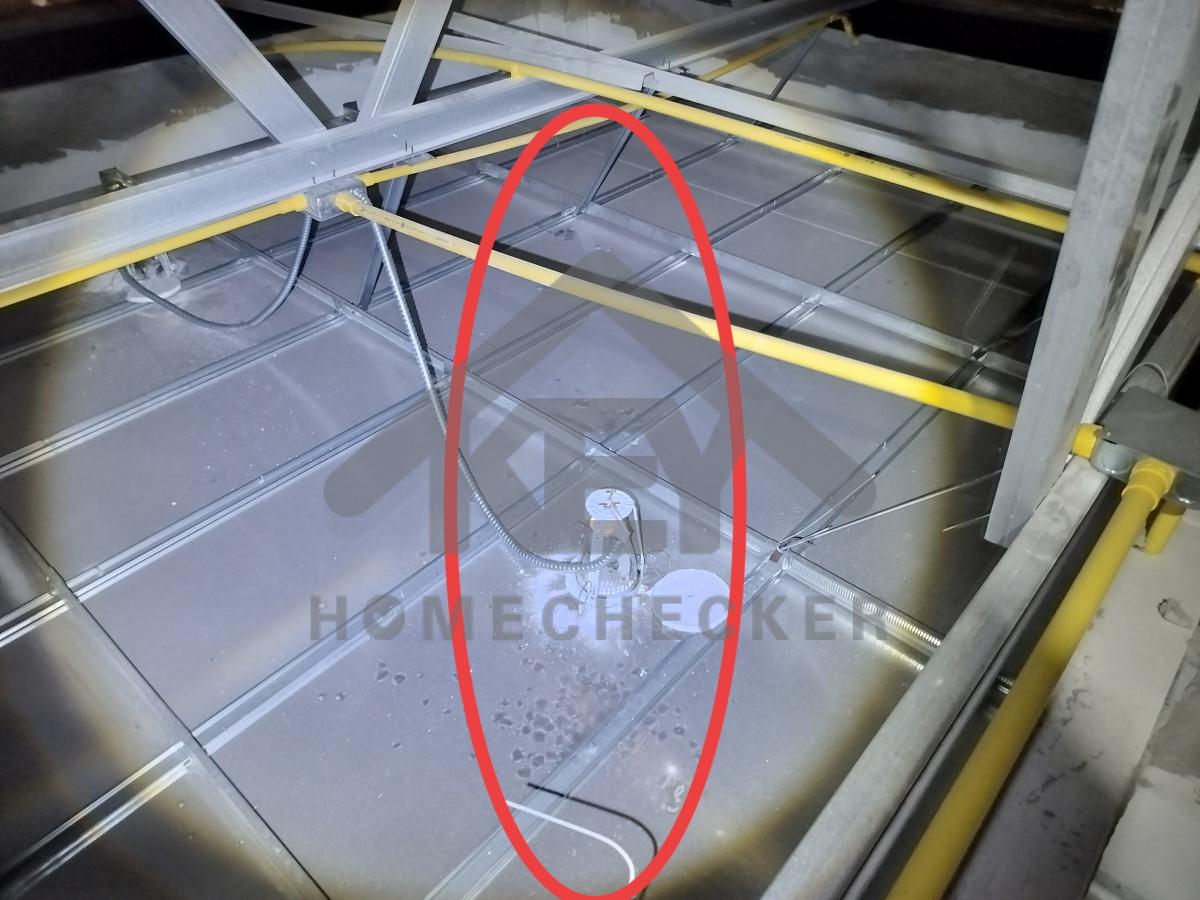 งานตรวจสอบหลังคา