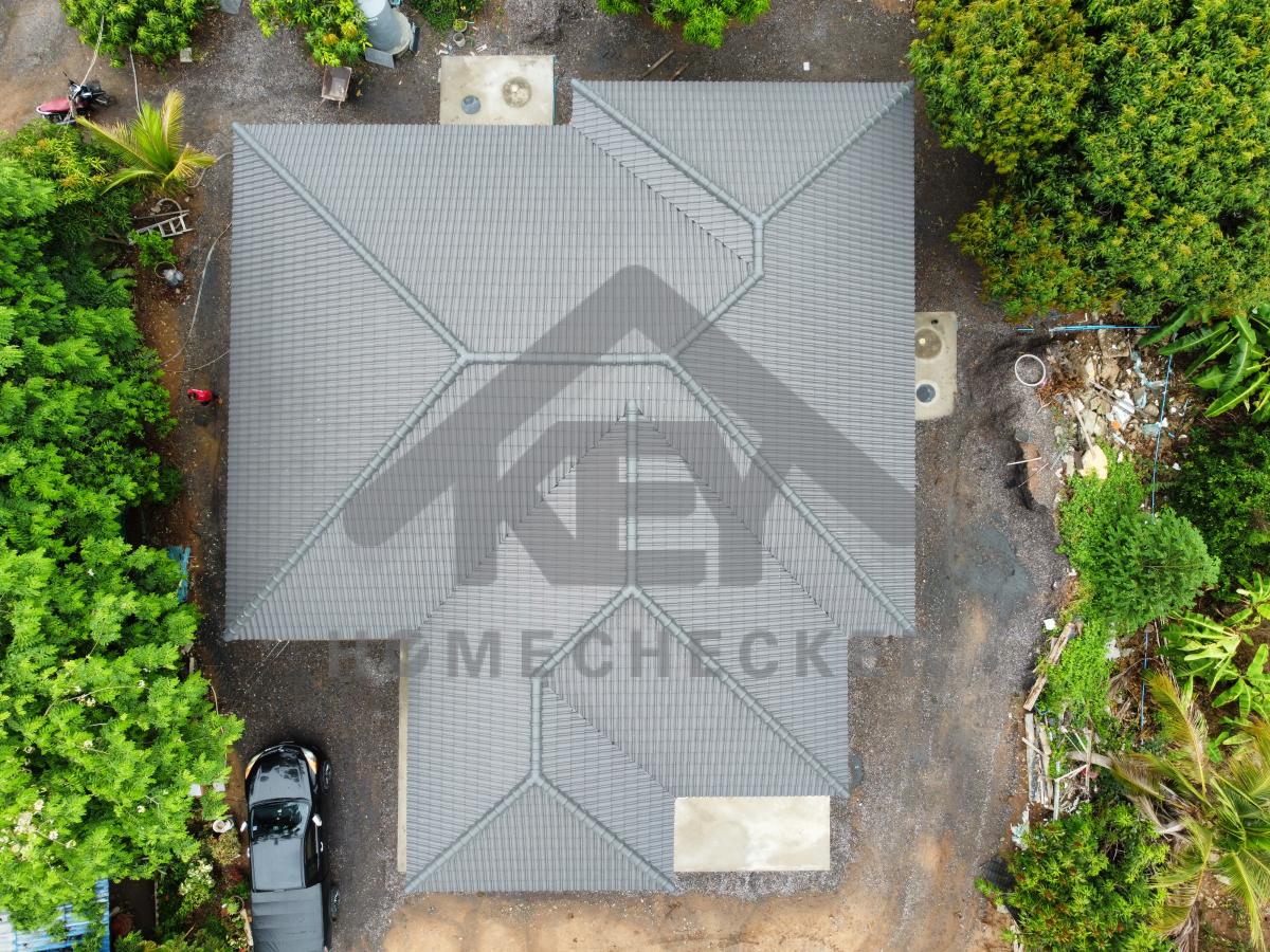 งานตรวจสอบหลังคา