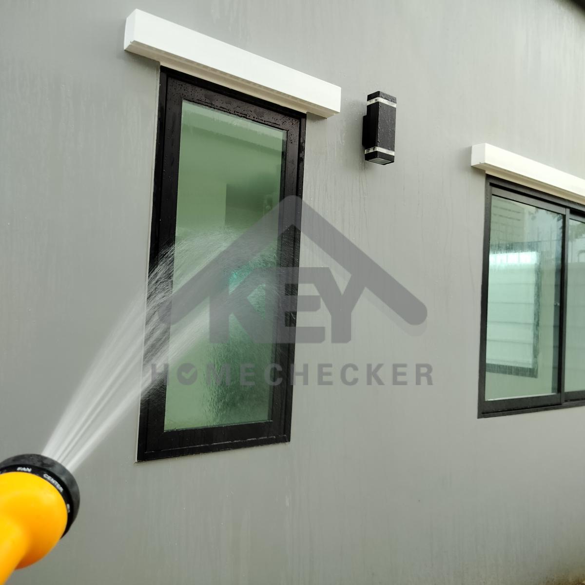 งานเทสน้ำ ประตูหน้าต่าง