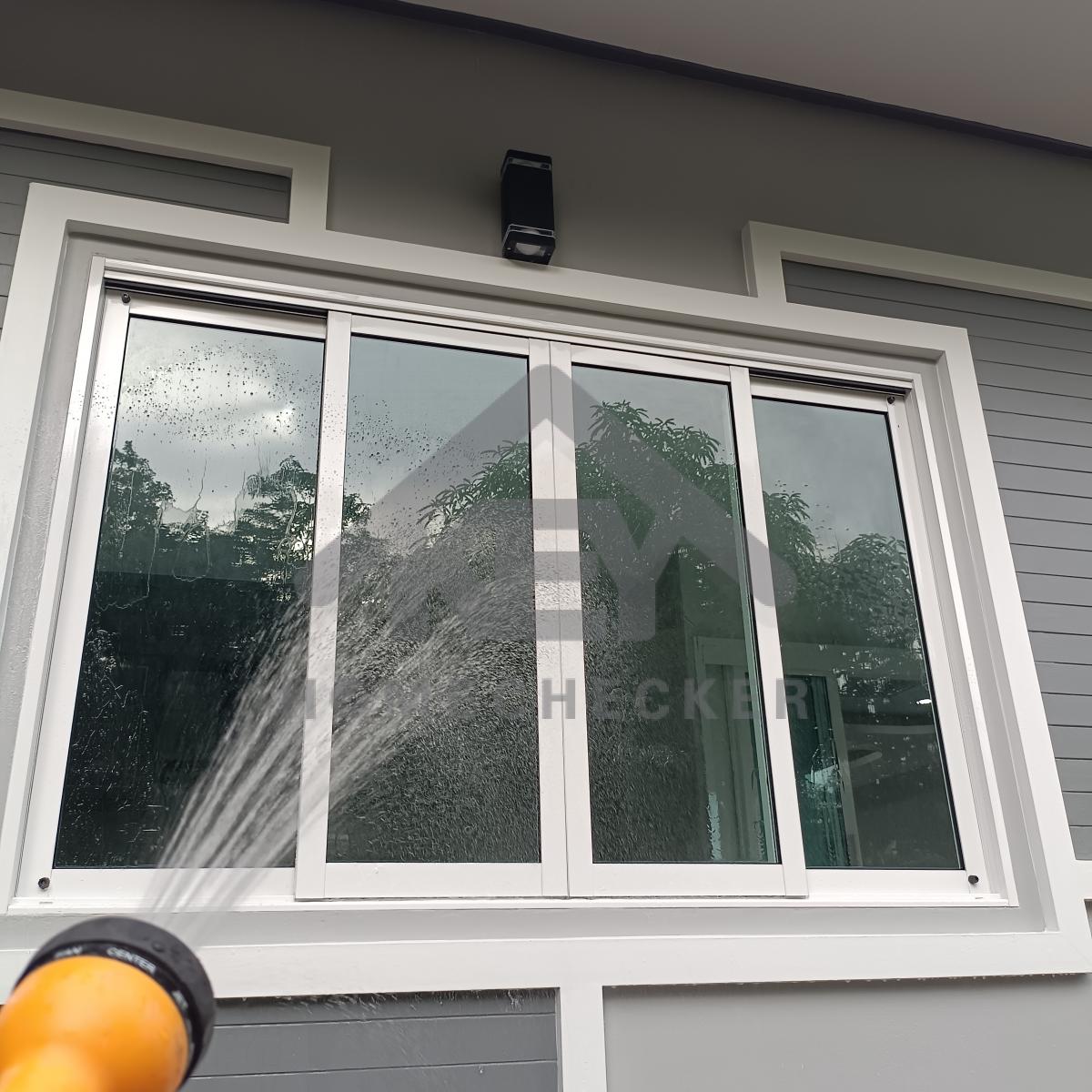 งานเทสน้ำ ประตูหน้าต่าง