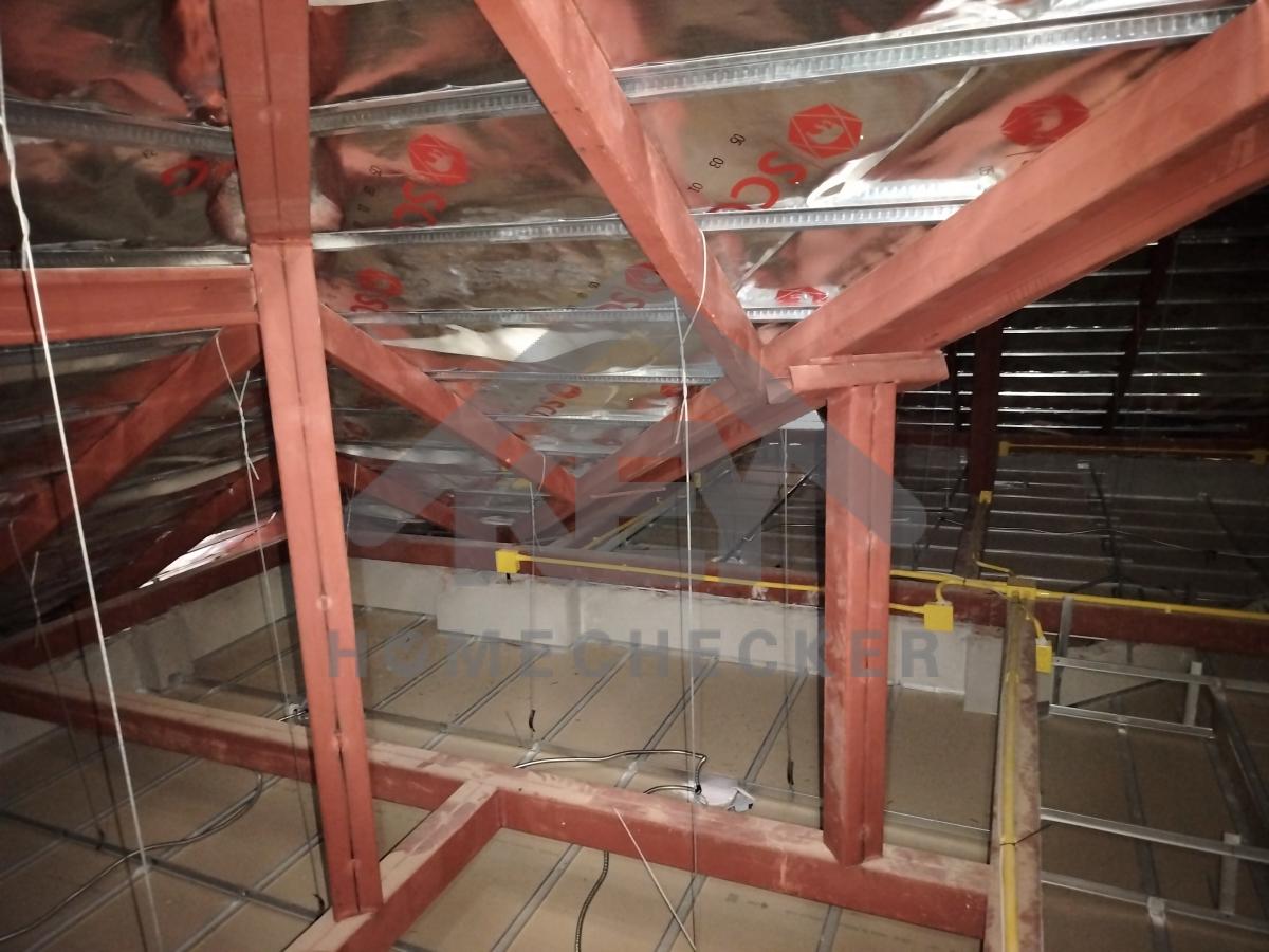 งานตรวจสอบหลังคา