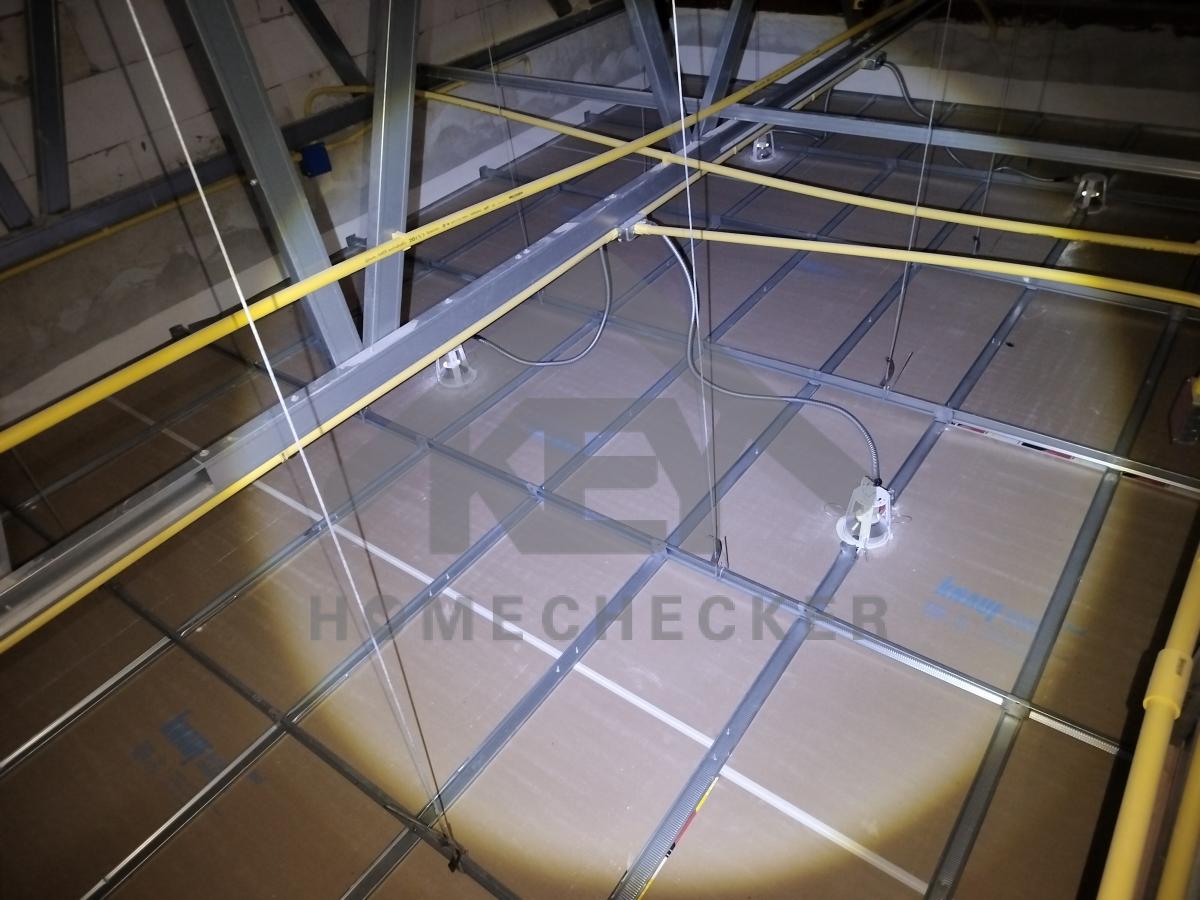 งานตรวจสอบหลังคา