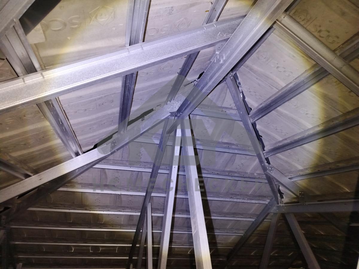 งานตรวจสอบหลังคา