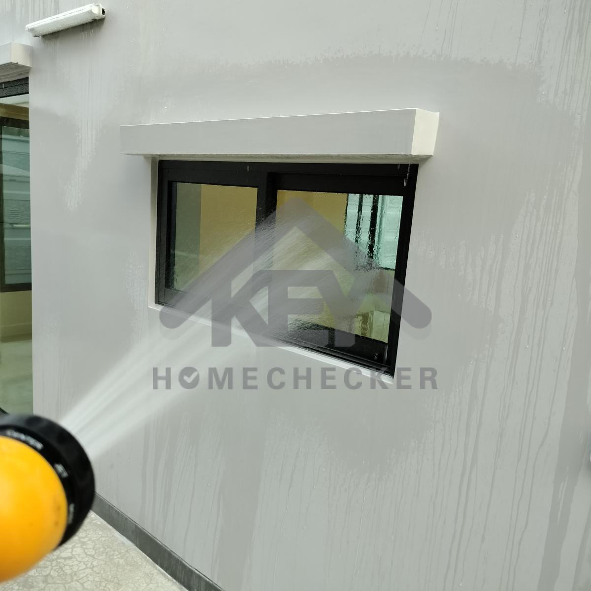 งานเทสน้ำ ประตูหน้าต่าง