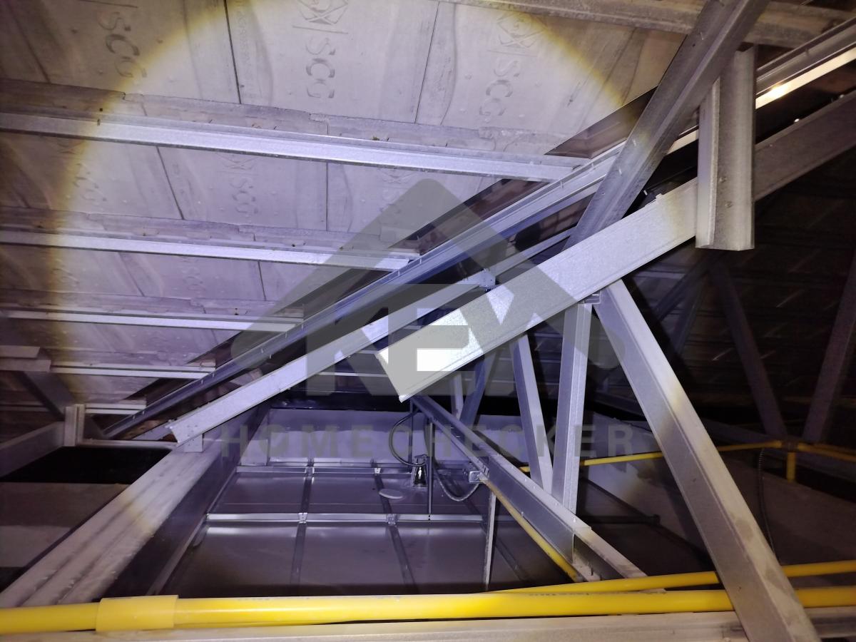 งานตรวจสอบหลังคา