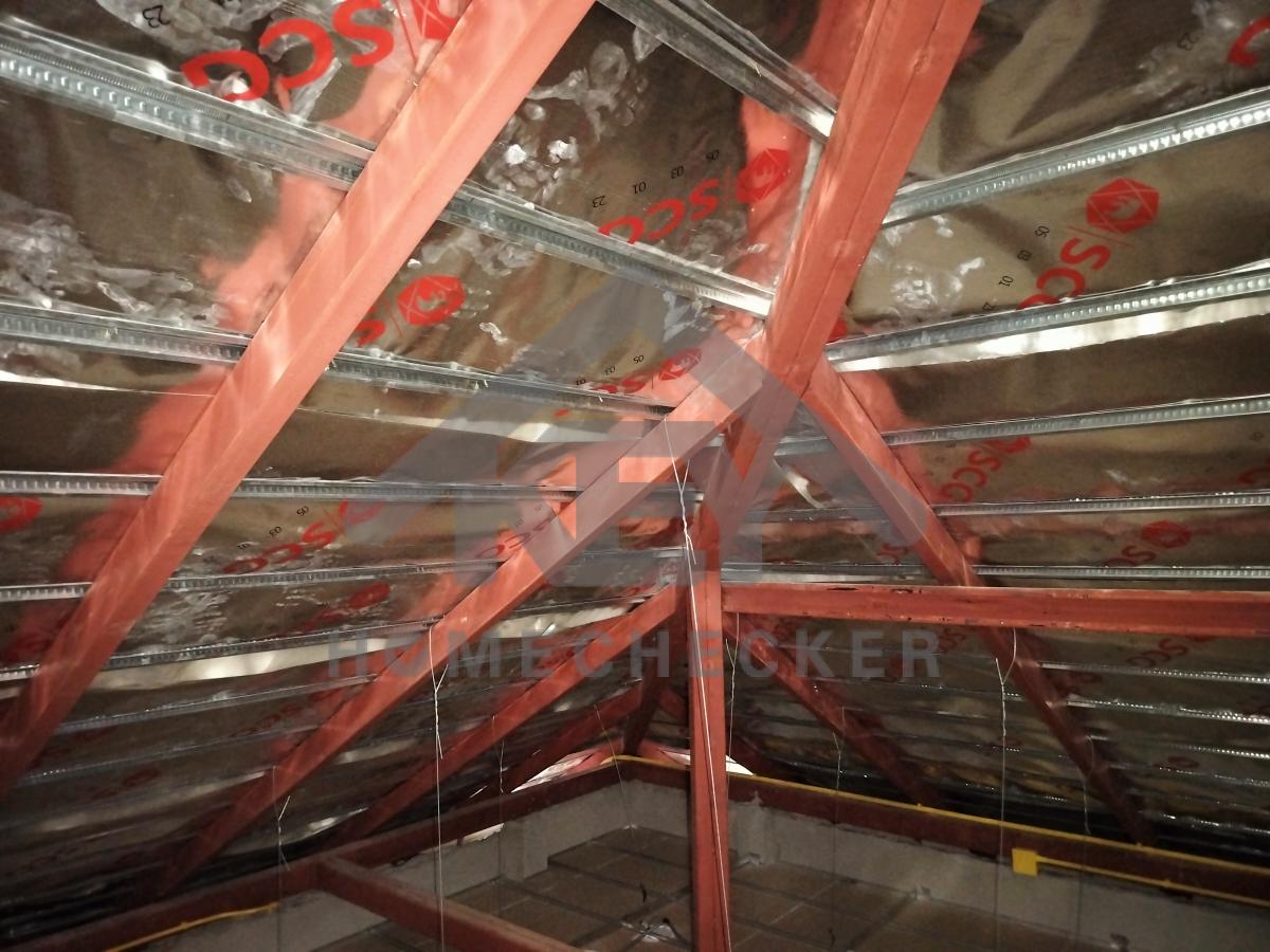 งานตรวจสอบหลังคา