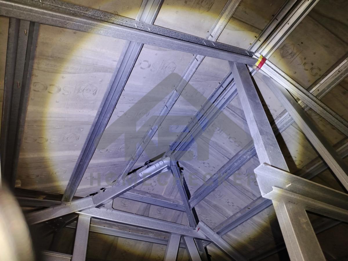 งานตรวจสอบหลังคา