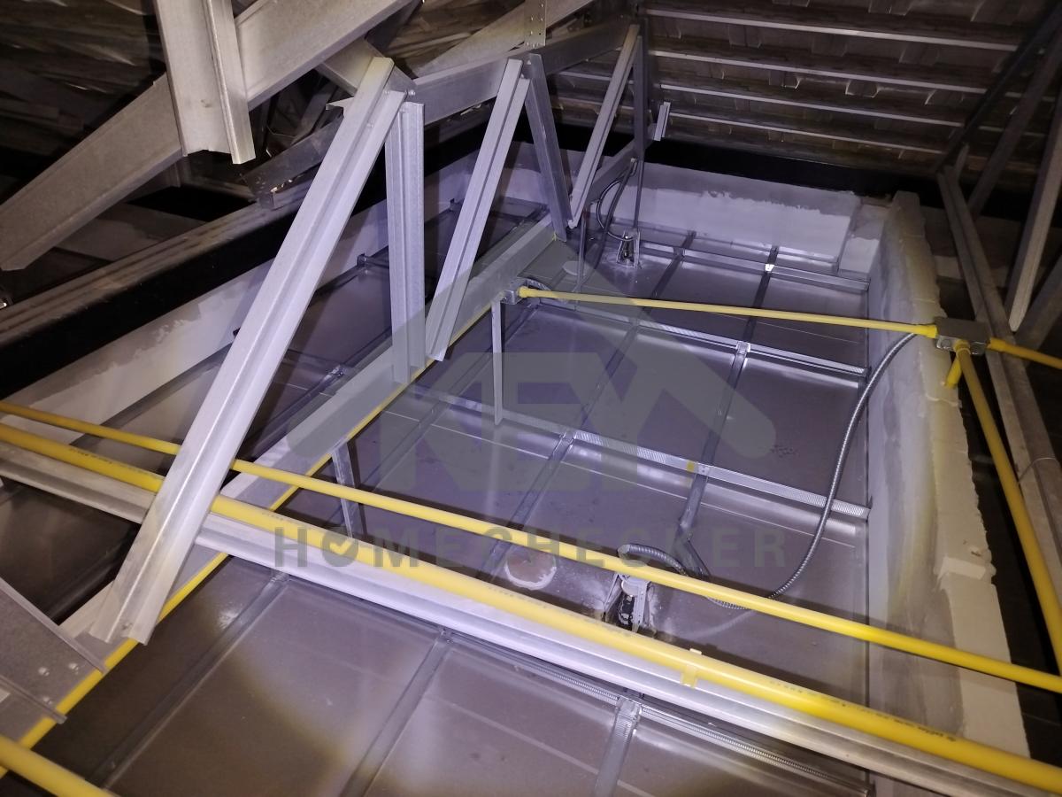 งานตรวจสอบหลังคา