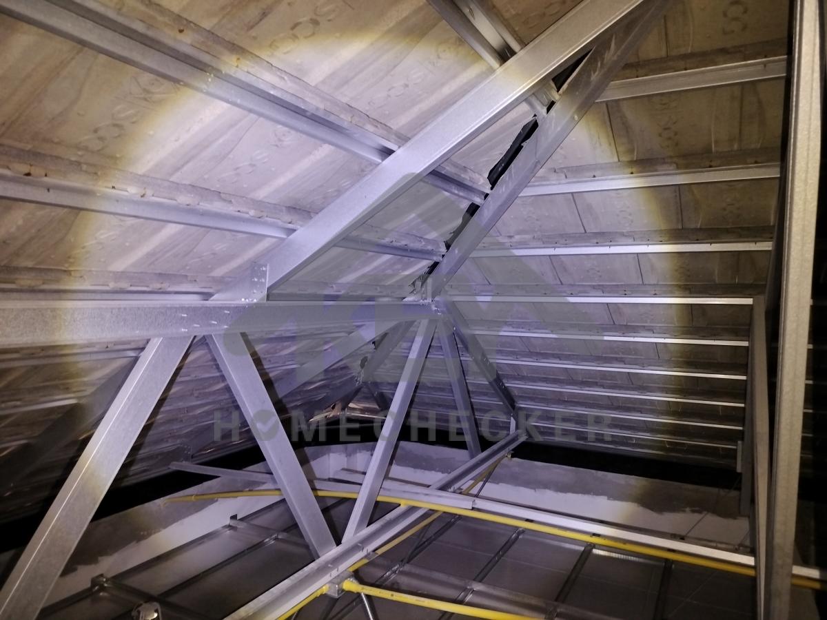 งานตรวจสอบหลังคา