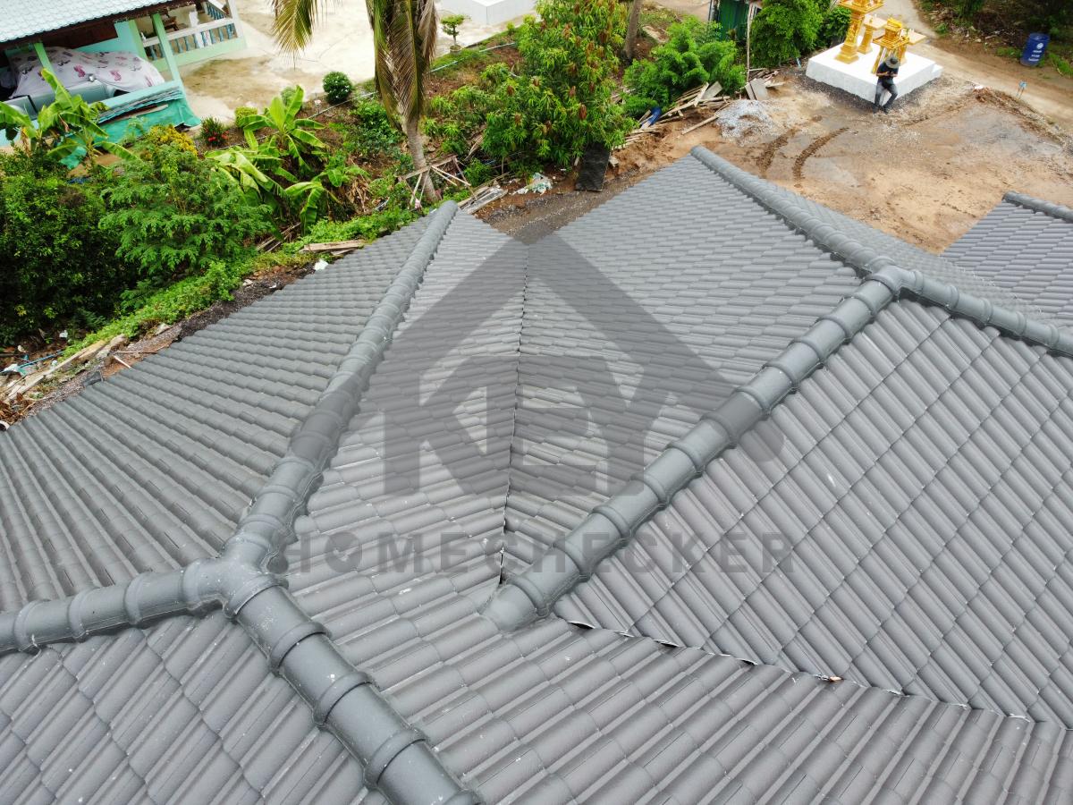 งานตรวจสอบหลังคา