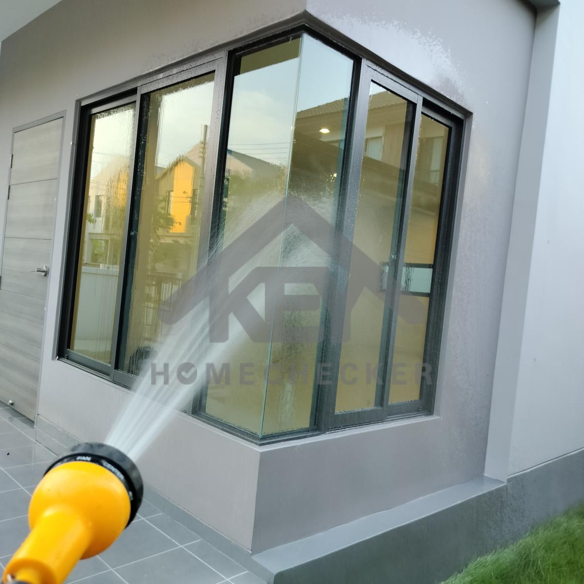 งานเทสน้ำ ประตูหน้าต่าง