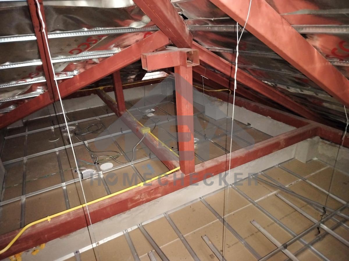 งานตรวจสอบหลังคา