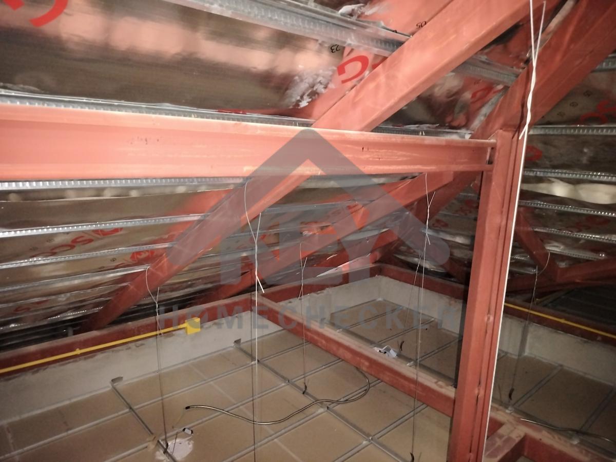 งานตรวจสอบหลังคา