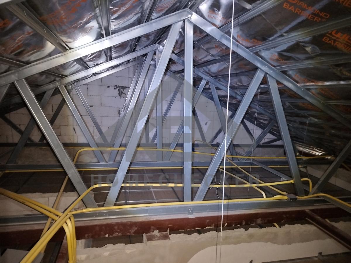 งานตรวจสอบหลังคา