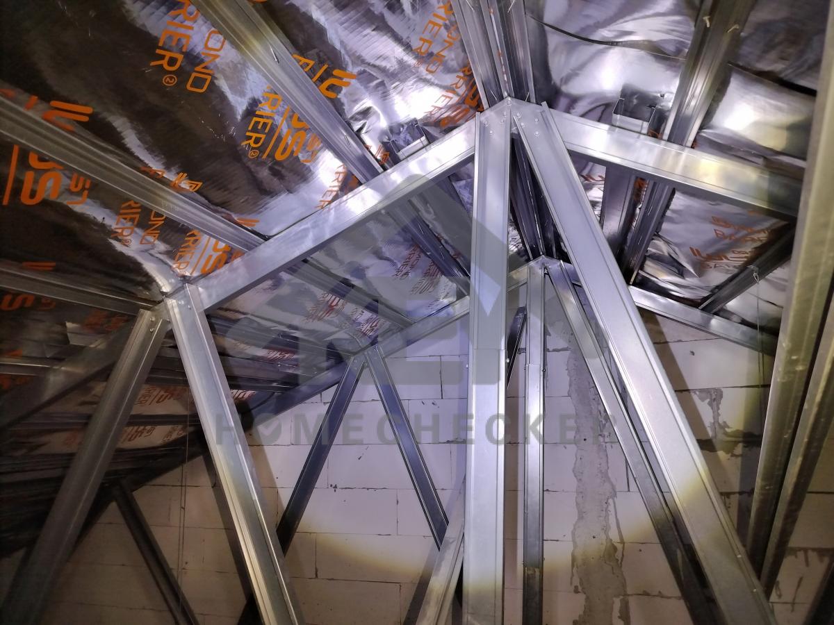 งานตรวจสอบหลังคา