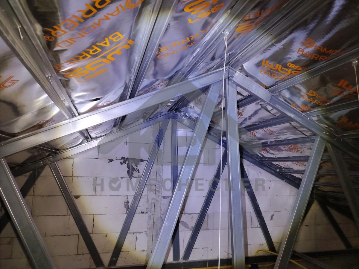 งานตรวจสอบหลังคา