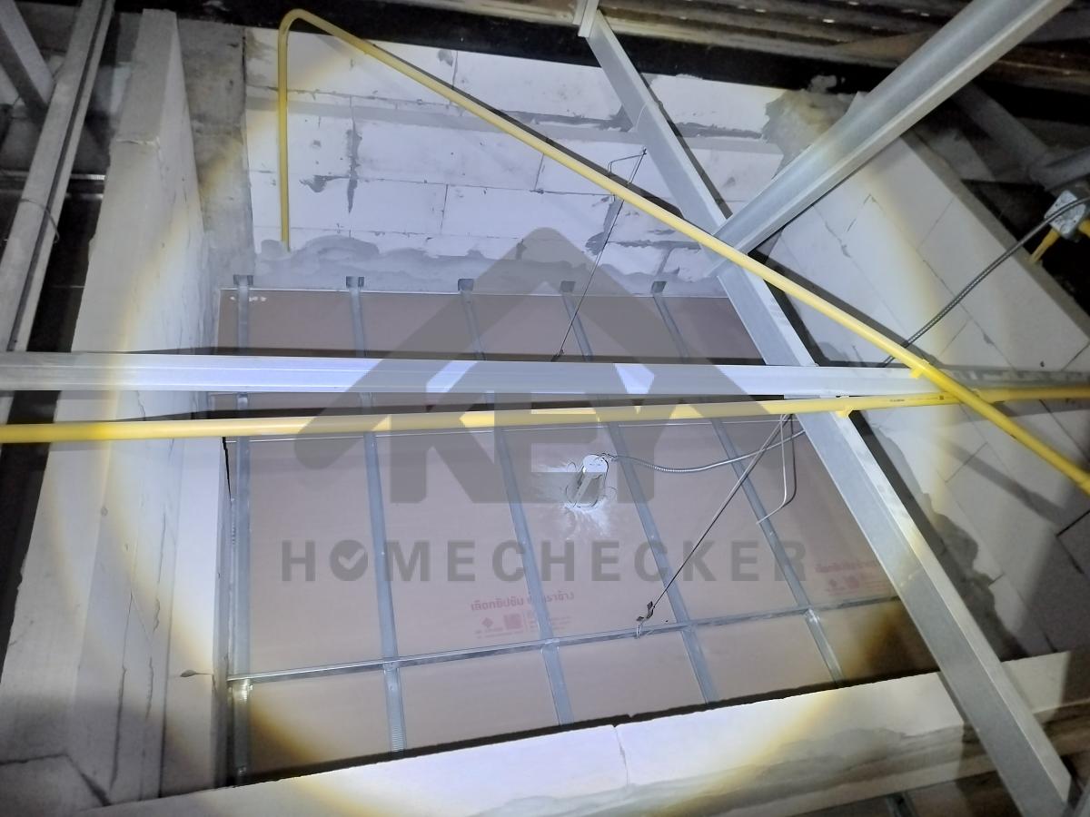 งานตรวจสอบหลังคา