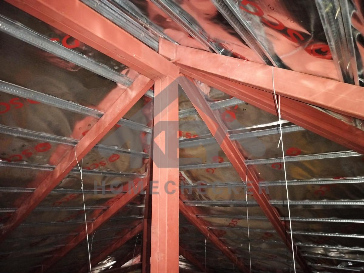 งานตรวจสอบหลังคา