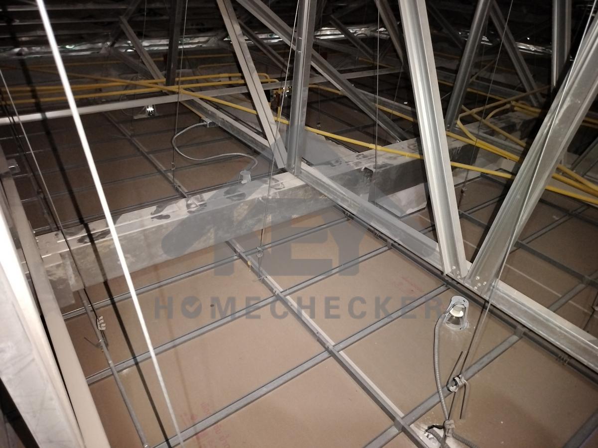 งานตรวจสอบหลังคา