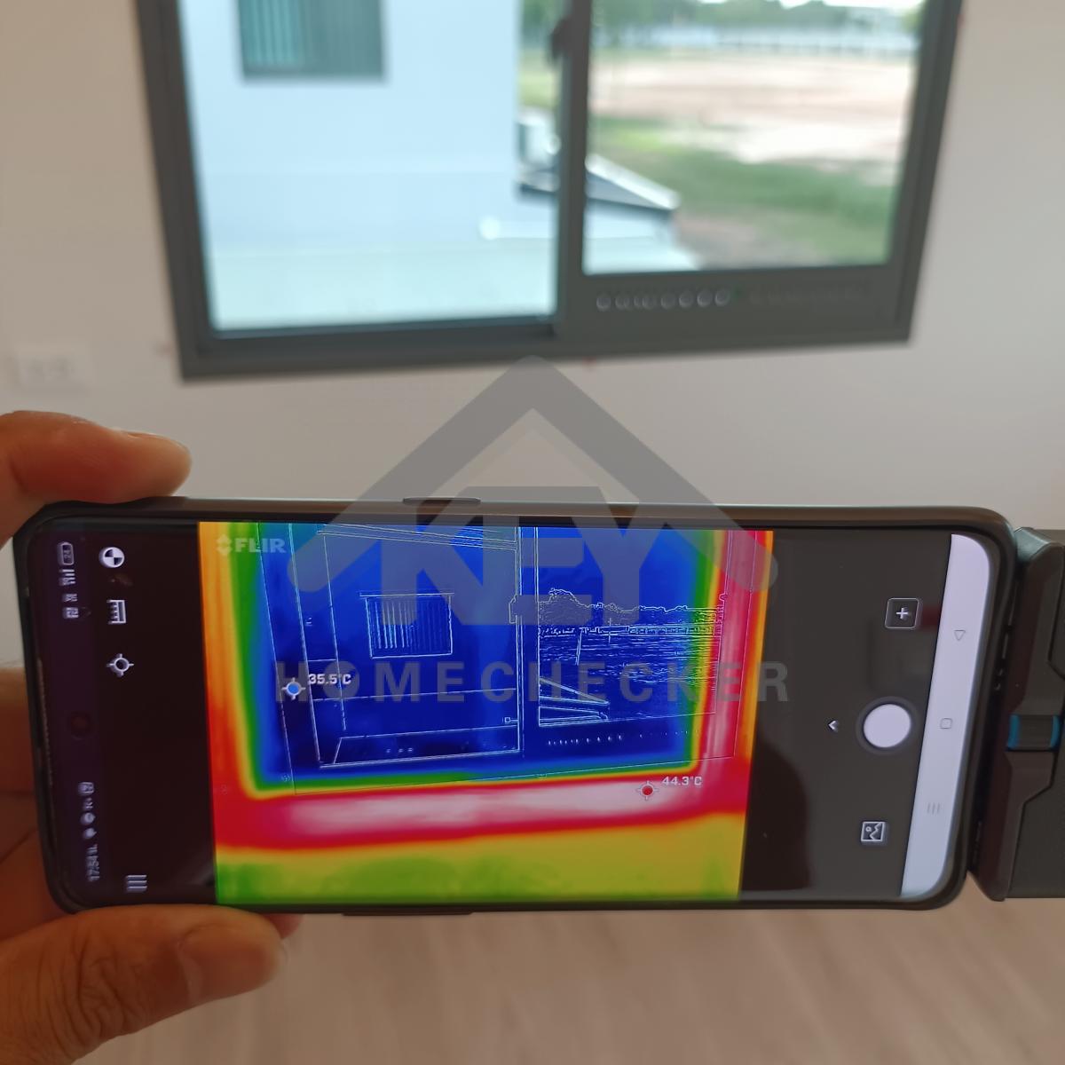 งานเทสน้ำ ประตูหน้าต่าง