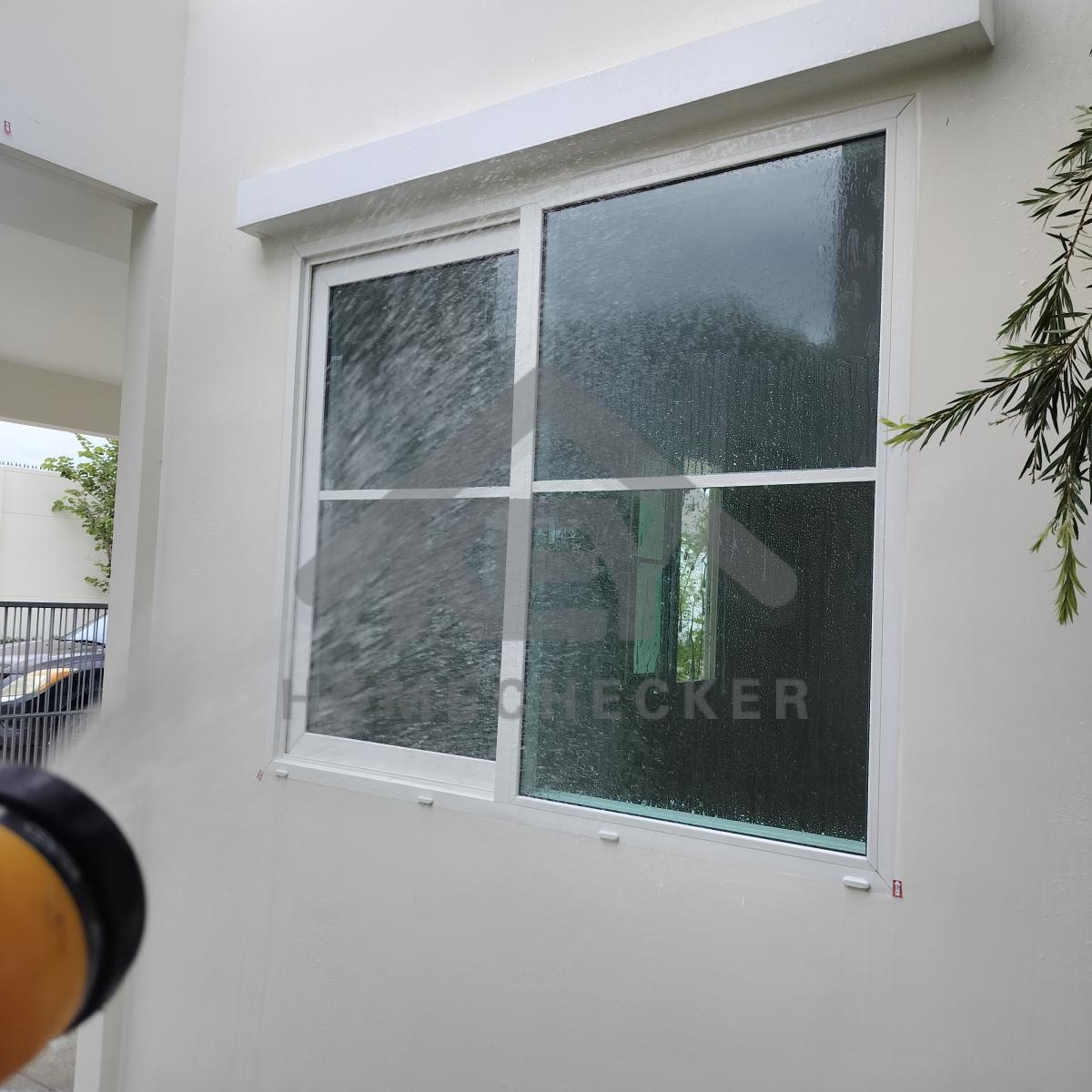 งานเทสน้ำ ประตูหน้าต่าง