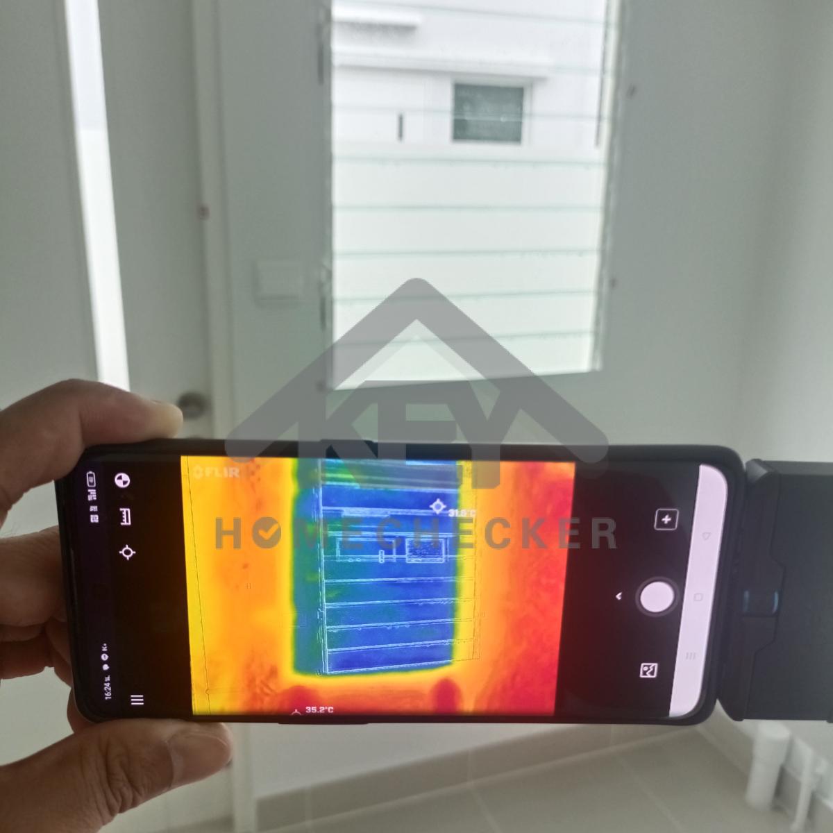 งานเทสน้ำ ประตูหน้าต่าง