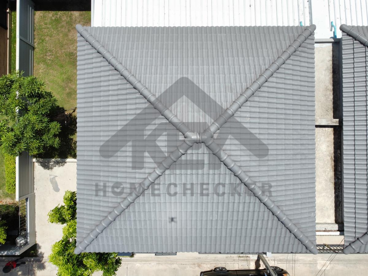 งานตรวจสอบหลังคา