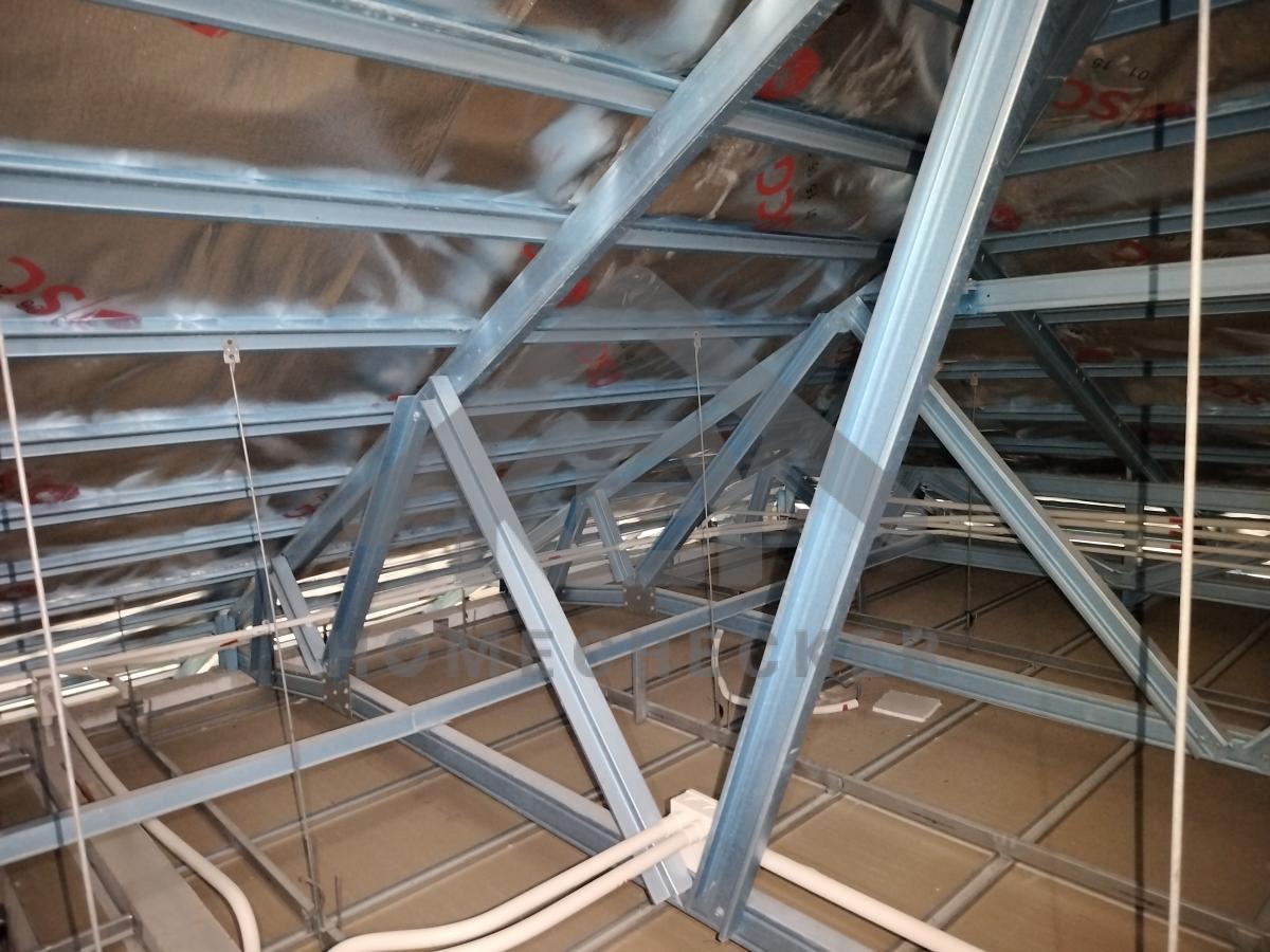 งานตรวจสอบหลังคา