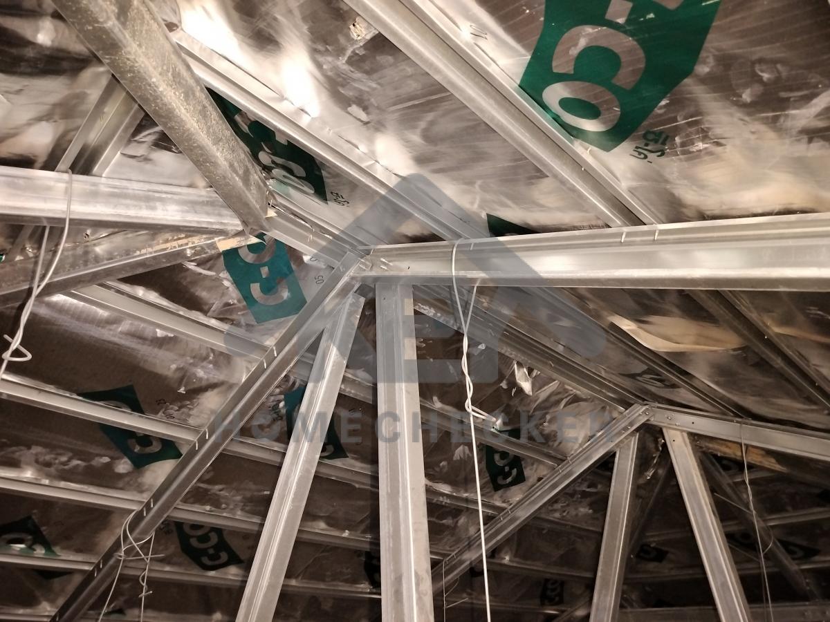 งานตรวจสอบหลังคา