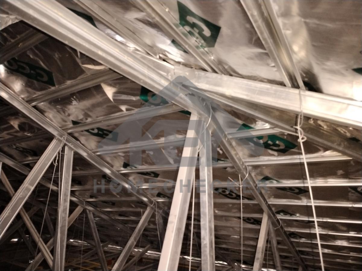 งานตรวจสอบหลังคา