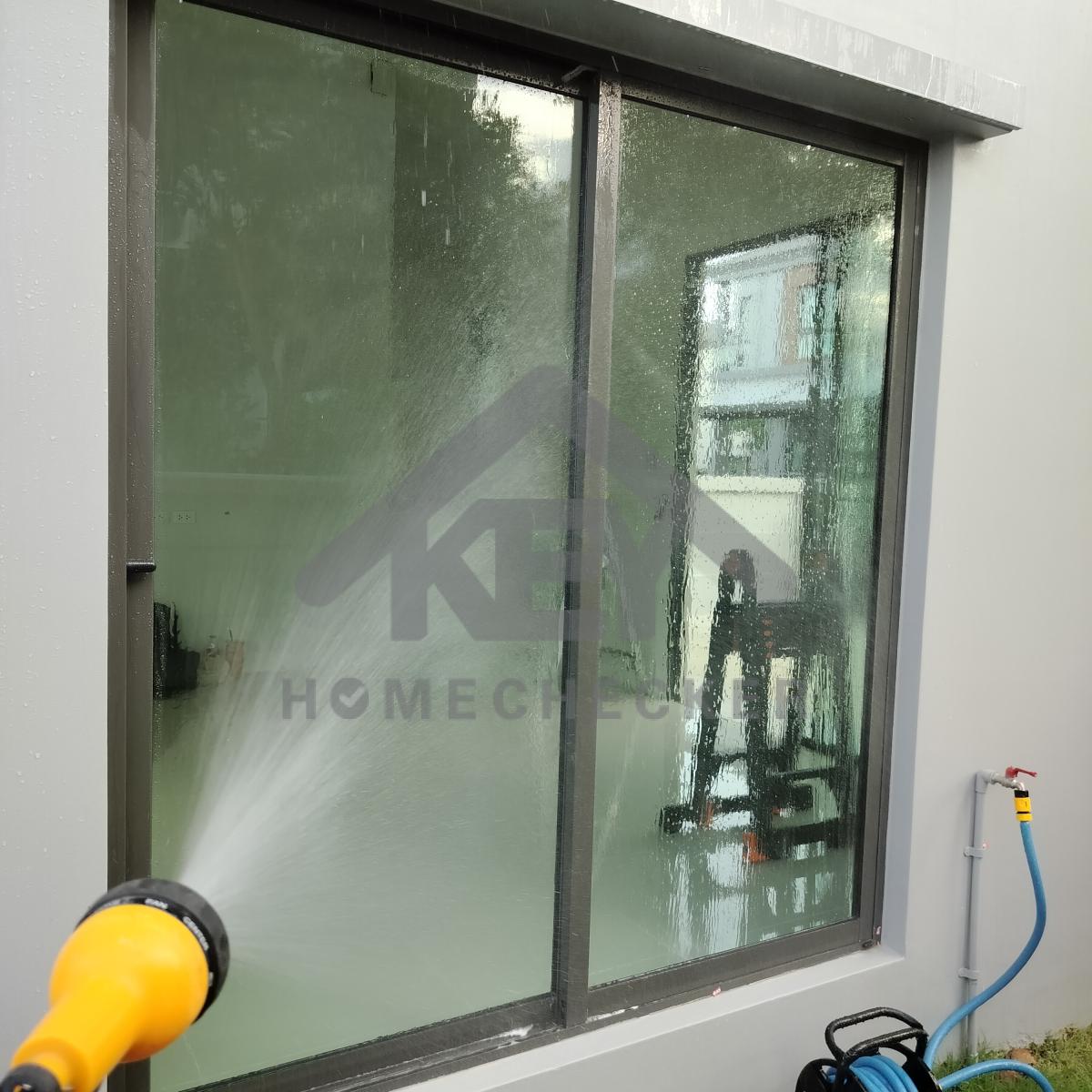 งานเทสน้ำ ประตูหน้าต่าง