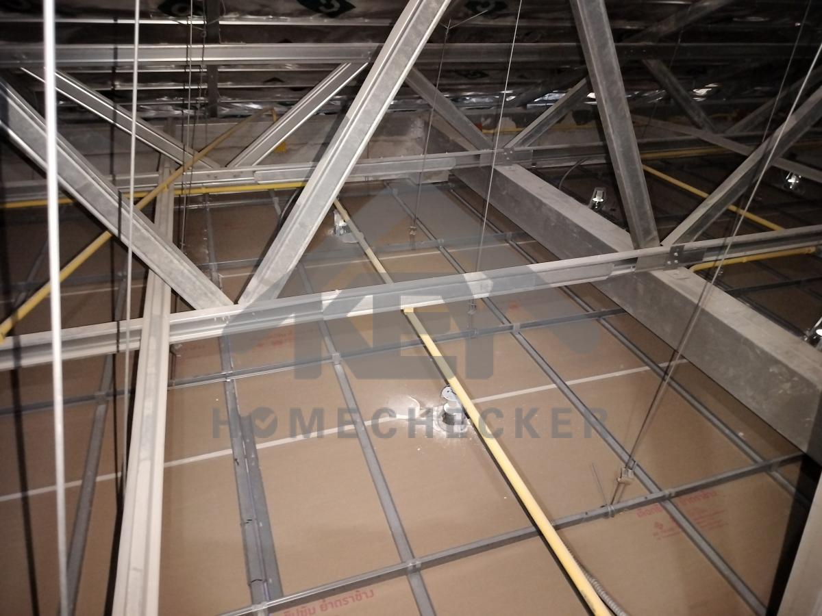 งานตรวจสอบหลังคา