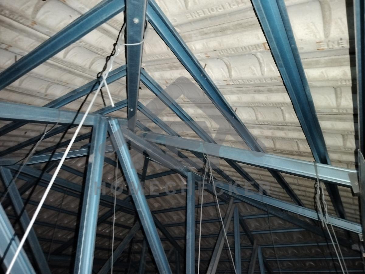 งานตรวจสอบหลังคา