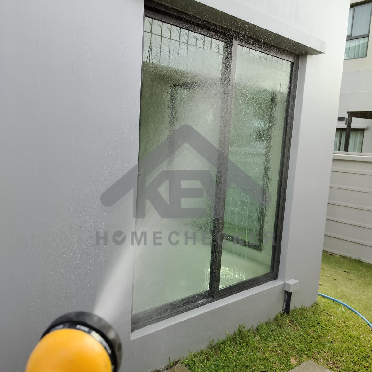 งานเทสน้ำ ประตูหน้าต่าง